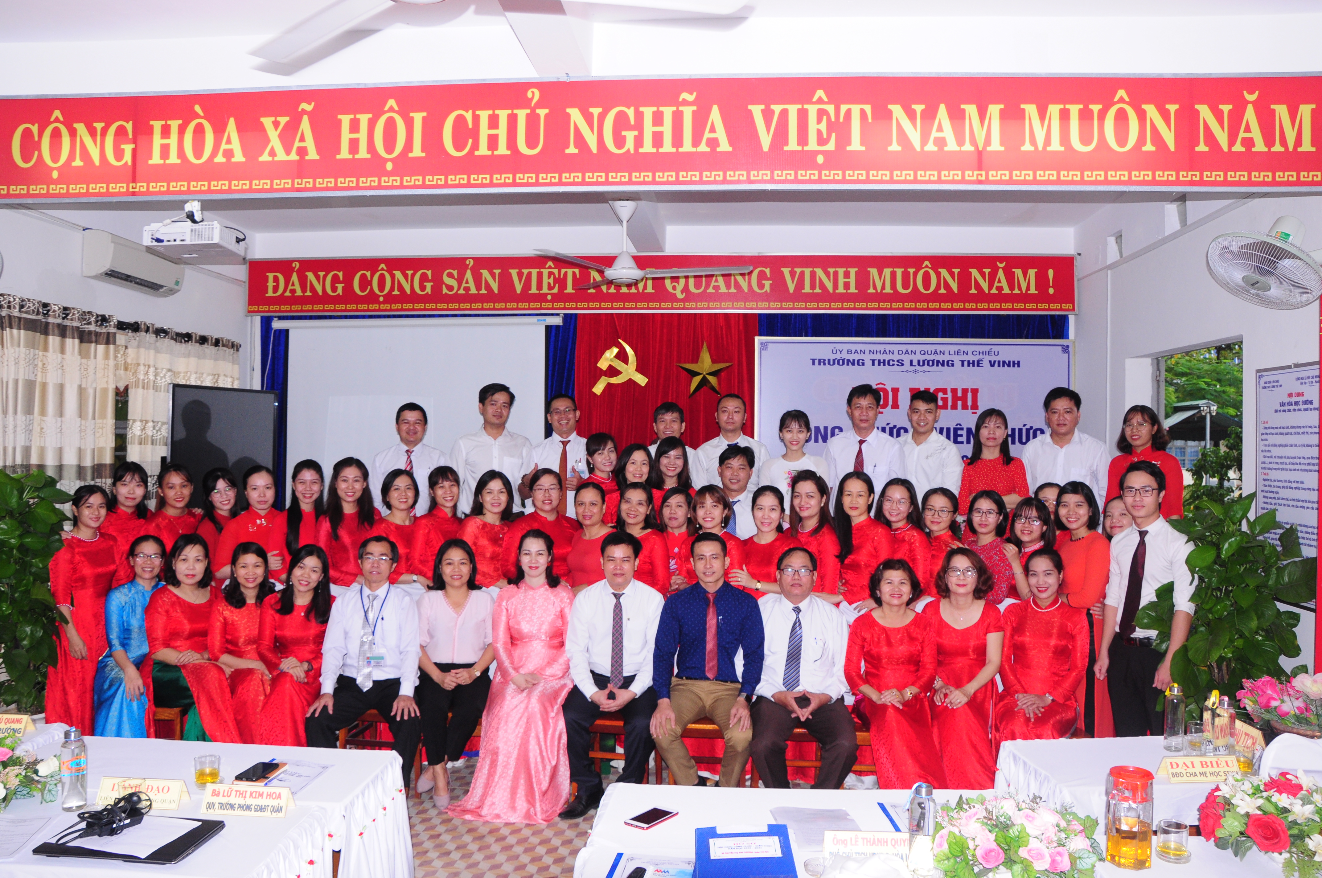 Trường THCS Lương Thế Vinh tổ chức Hội nghị Công chức – Viên chức năm học 2020-2021